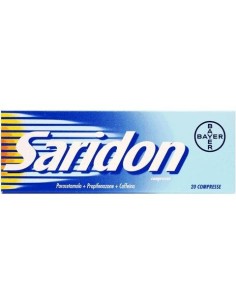 Saridon Compresse Paracetamolo / Propifenazone Antipiretico 20 Compresse